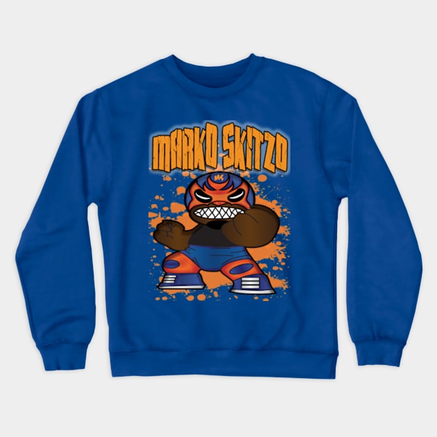 MARKO SKITZO X FIGHTER STYLE Crewneck Sweatshirt by MarkoSkitzo